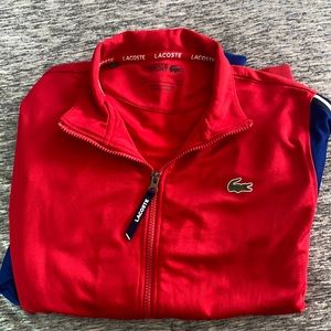 2pc Men’s Lacoste jacket and pants  size medium NWOT